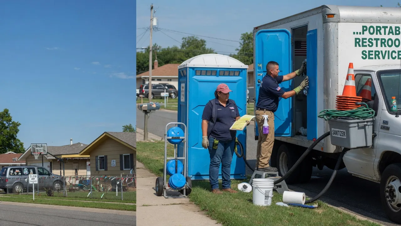 Portable Toilet Rental in Sylvan Grove, KS near me